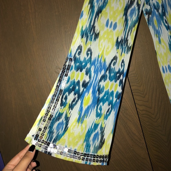 Sheer swim coverup with sequin detail - Picture 3 of 5